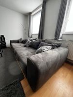 BIG SOFA - Dunkel Grau, Federkern Nordrhein-Westfalen - Ennigerloh Vorschau