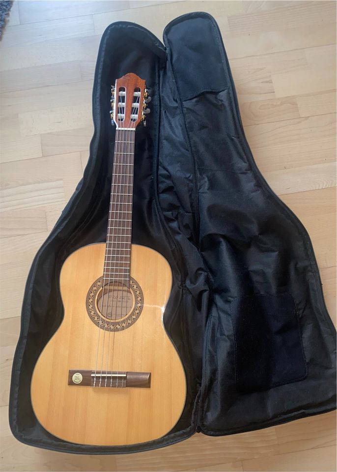 Gitarre Pro Arte GC 50 A 1/2 + Hülle Session Music in Leonberg