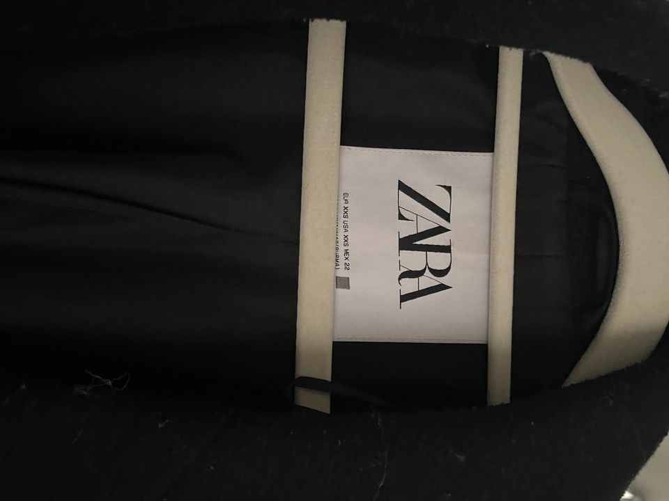 ZARA oversized Mantel schwarz XS in Dortmund