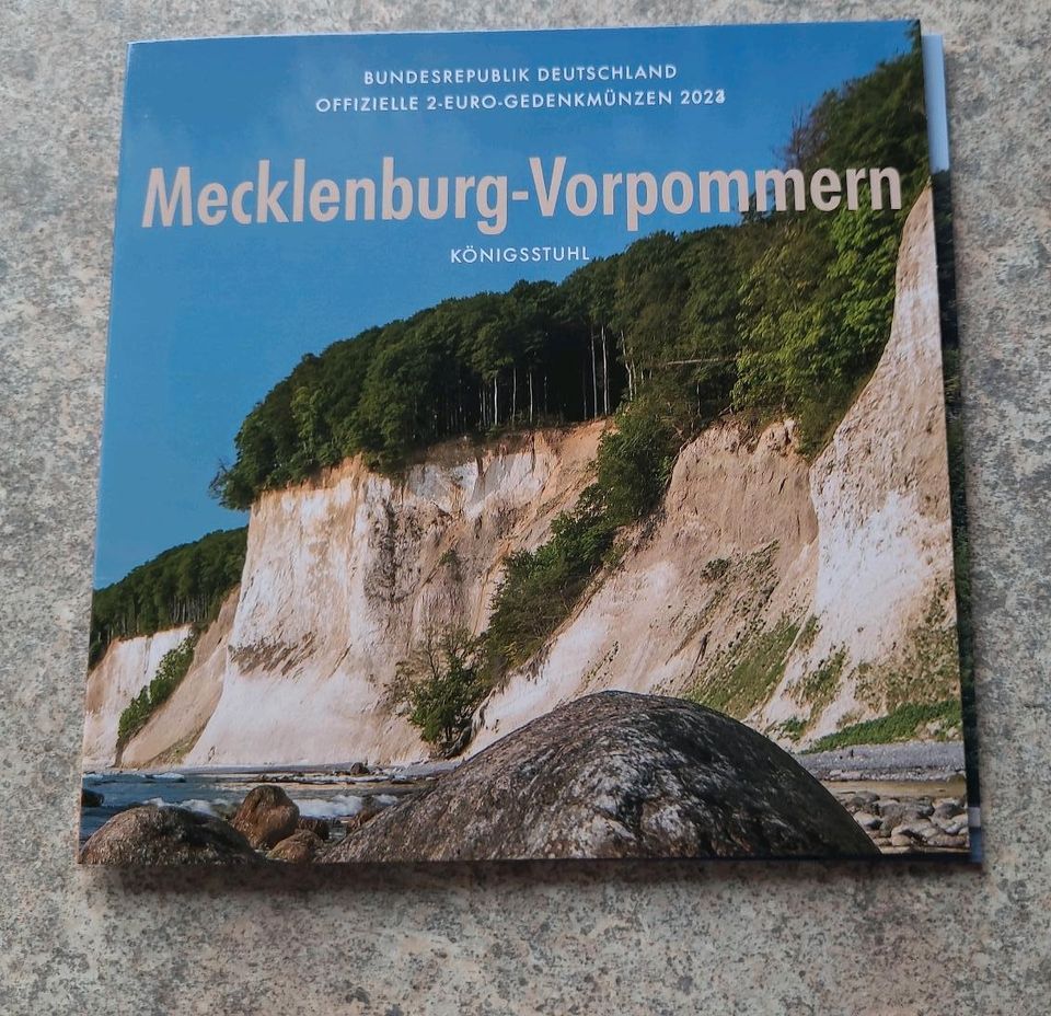 5×2 Euro Gedenkmünzen, Mecklenburg-Vorpommern in Flieden