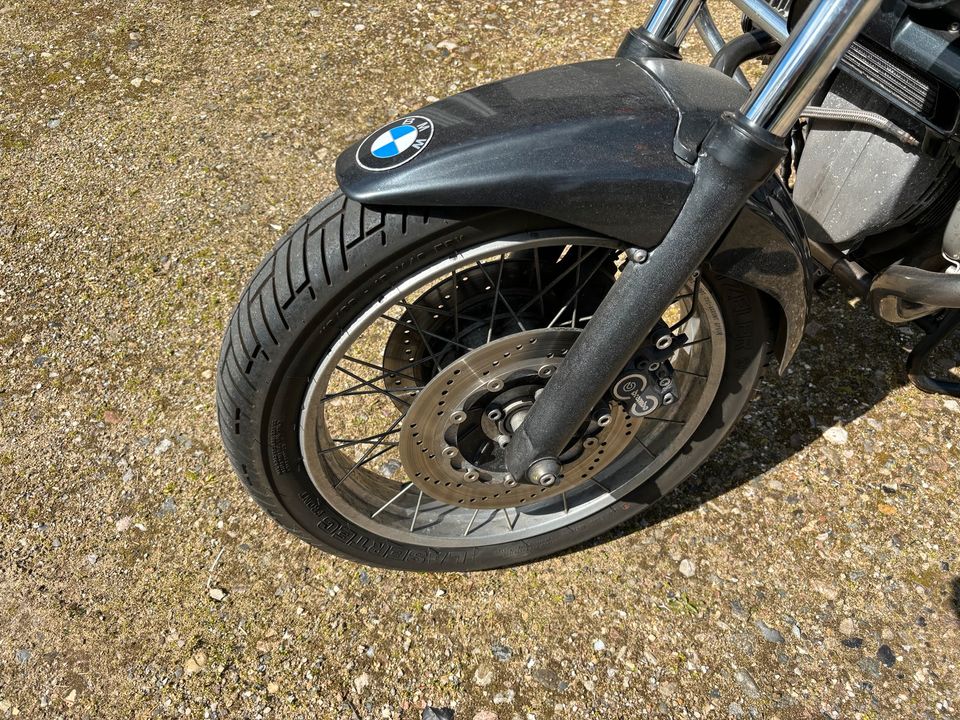 BMW R100R - Corbin Sitzbank, Zach, Wilbers Technoflex in Weding