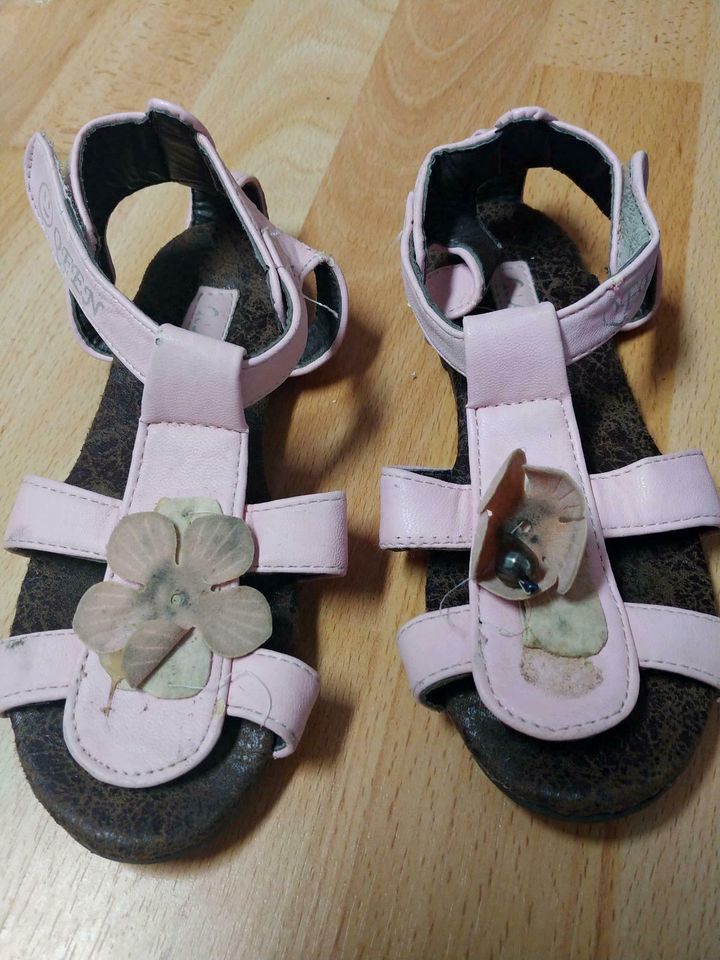 Sandalen Blinkschuhe Ballerina Schuhe Gr. 28, 29, 30, 31 in Hemhofen