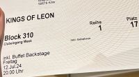 KINGS OF LEON Premium Backstage Ticket Köln 12.7.24 Bayern - Bellenberg Vorschau