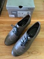 Gabor Schuh Pumps Größe 36   3 1/2 Farbe grau neuwertig Nordrhein-Westfalen - Wülfrath Vorschau