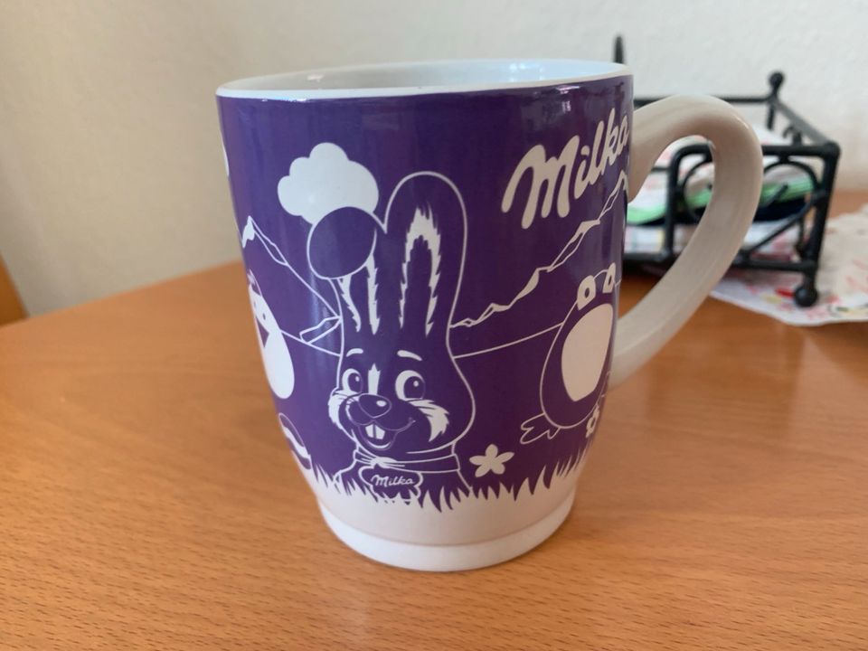 Milka Tasse Osterbecher 15 in Aschaffenburg