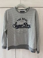 Pullover Sweatshirt Superdry Größe S grau weiß Gestreift Nordrhein-Westfalen - Euskirchen Vorschau