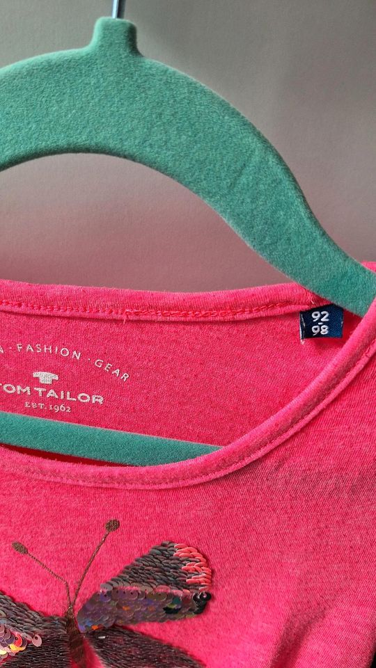Tom tailor Kleider Zwillinge 92/98 pink dunkelblau in Berlin