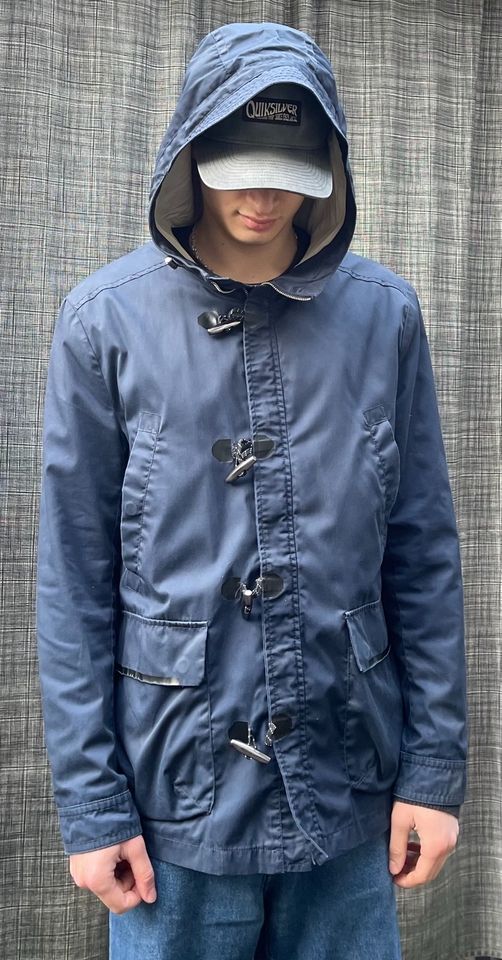 H&M Regenjacke DUFFLECOAT dunkelblau Gr. L in Berlin