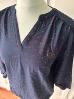 Coole Tunika Bluse von Naketano - Gr. M - Blau/rot Hessen - Münzenberg Vorschau