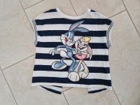 MONNALISA Sweatshirt kurzarm Pullover Bugs Bunny, Gr. 140 Stuttgart - Stuttgart-Ost Vorschau