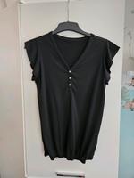 Lascana schwarze Bluse Top Oberteil Shirt mit Rüschen, XS, 32/34 Nordrhein-Westfalen - Niederkrüchten Vorschau