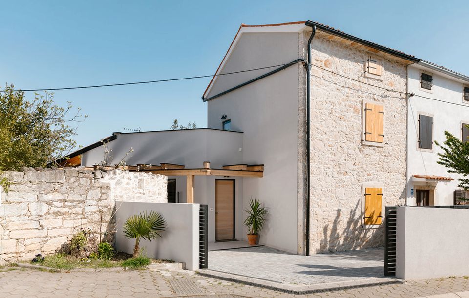 Ferienhaus mit Pool in Medulin (Kroatien) für 6 Personen in München