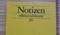 Notizbuch edition suhrkamp in gelb Hessen - Wöllstadt Vorschau