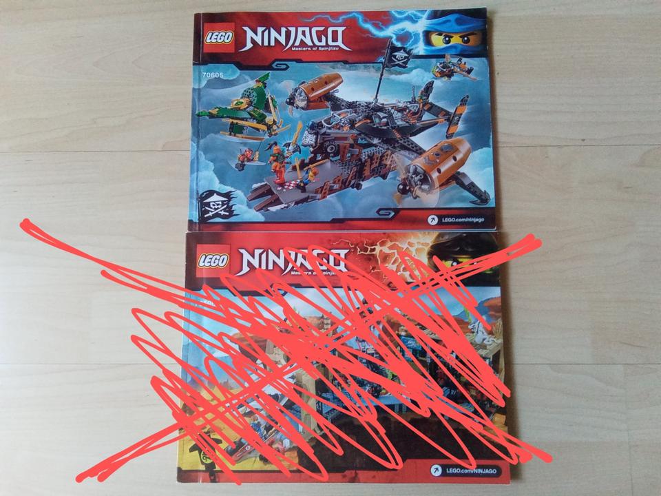 Lego Ninjago Bauanleitungen Einzelverkauf große Auswahl in Kitzingen