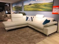 Leder Sofa, Longlife Leder weiß NP 4617,- Euro Ausstellungsstück Baden-Württemberg - Ketsch Vorschau