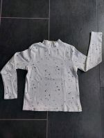 Longsleeve mit Kragen weiß Sterne Gr. 110/116 H&M Baden-Württemberg - Neulingen Vorschau