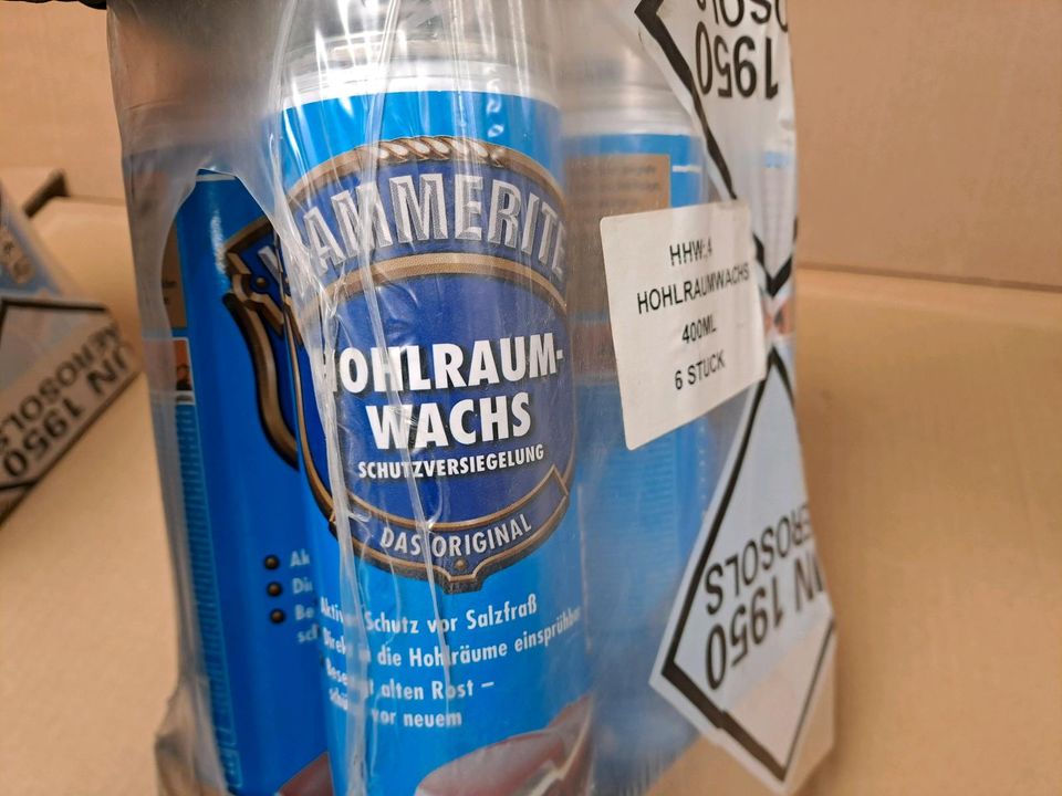 6x400ml Hammerite Hohlraumschutzwachs Waxoyl Hohlraumversiegelung in Frankfurt am Main