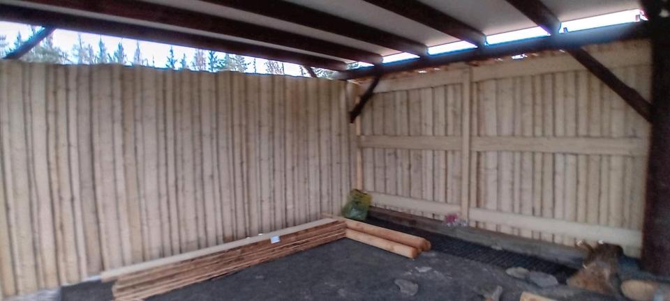 Pferdestahl Pferdehaus Terrassenüberdachung Carport Unterstand in Berlin
