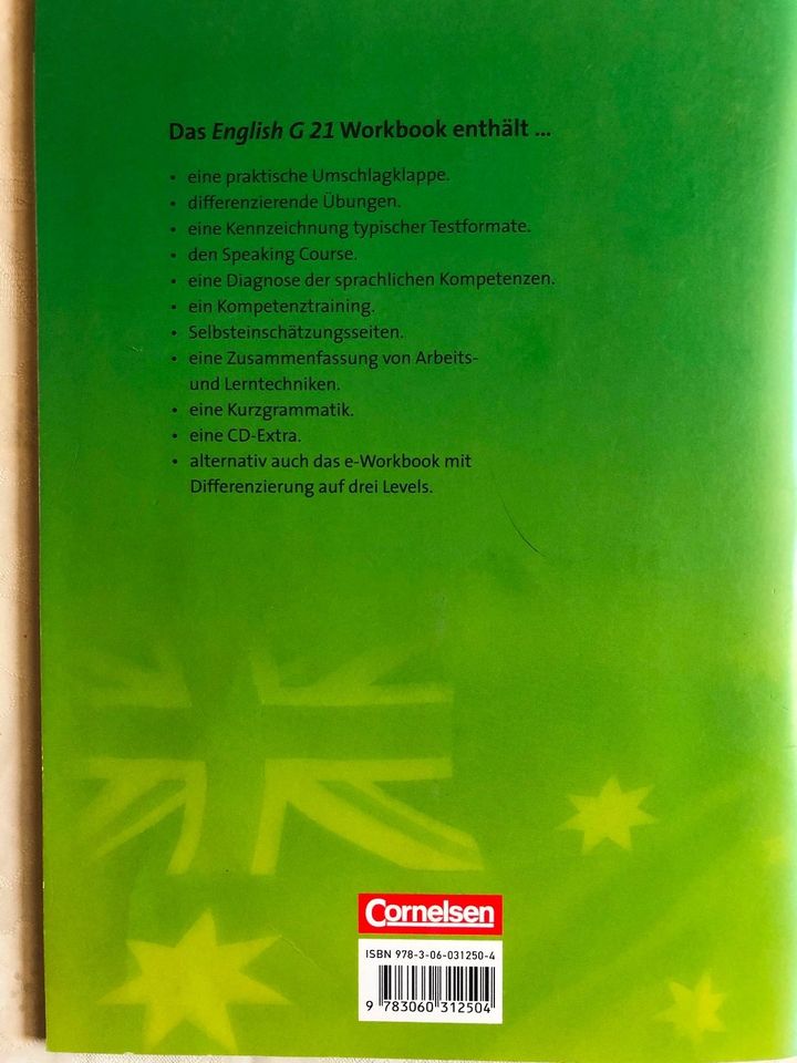 Workbook English G 21 EA D5  AH  ISBN 978-3-06-031250-4 NEU in Eckartsberga