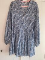 Kleid H&M Gr.xxl blau weiss luftig Nordrhein-Westfalen - Rheinberg Vorschau