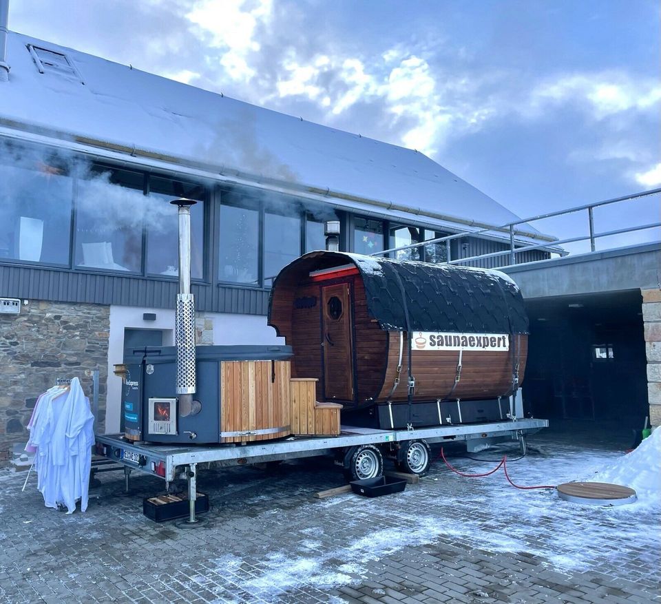 Mobile Sauna Whirlpool Wellness Wochenende Premium Löyly in Großenhain