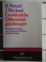 Gewöhnliche Differentialgleichungen: Formelsammlung Rheinland-Pfalz - Bad Breisig  Vorschau
