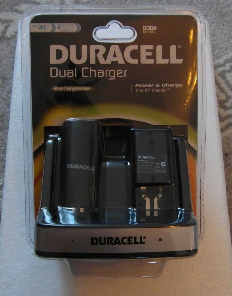 Duracell DUAL Charger für die Nintendo Wii Ladestation Controller in München