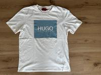 Hugo Boss T-Shirt weiß mit Print Herren Gr. L Baden-Württemberg - Renquishausen Vorschau