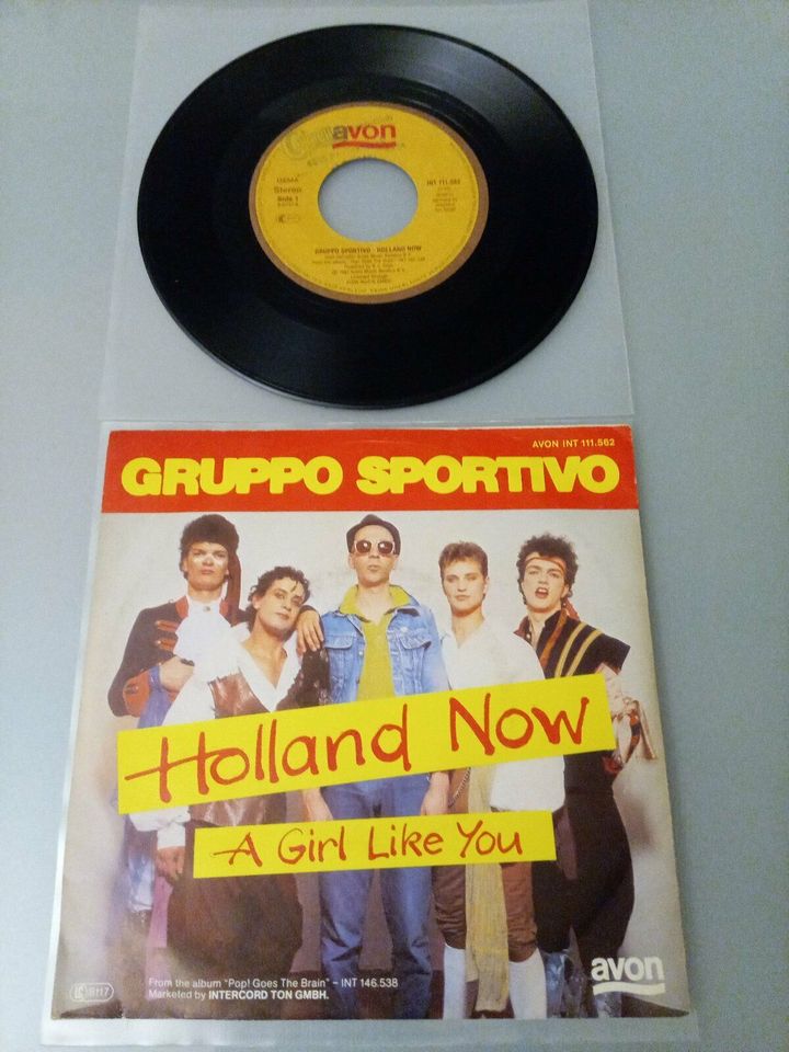 Gruppo Sportivo ‎Vinyl Single – Holland Now – Deutschland 1981 in Köln