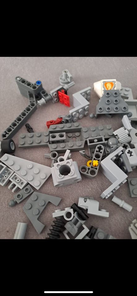 Lego Konvolut Technic/ Technik Mechanik Teile Grau in Guckheim