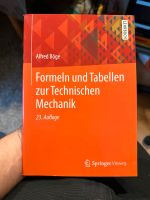 Formeln und Tabellen zur Technischen Mechanik 23. Auflage Bayern - Herzogenaurach Vorschau