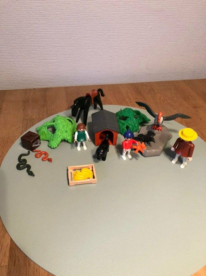 Playmobil Tiere und Zubehör Set - viel Spaß in Hasenmoor