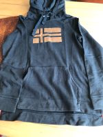 Napapijri Sweatshirt Hoodie dunkelblau Roségold GR.XS TOP!! Niedersachsen - Nienstädt Vorschau