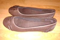 Timberland Ballerinas, dunkelbraun, Leder, Größe 8,5 Dresden - Pieschen Vorschau