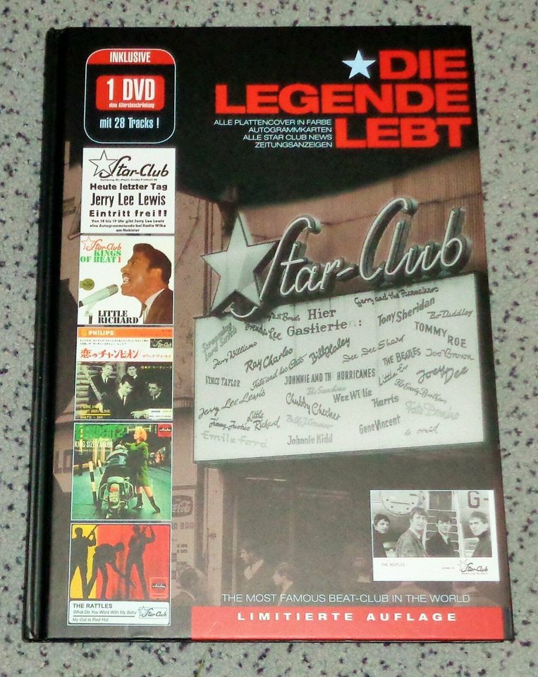 Die Legende lebt-Alle Plattencover in Farbe-incl. 1 DVD-Limitiert in Naila