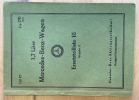 ori Mercedes 7/32 PS 170 W15 Ersatzteilliste 15 E um 1932 TOP Leipzig - Meusdorf Vorschau