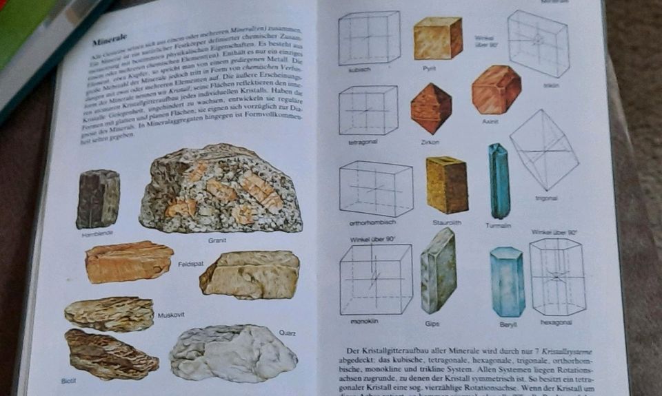 Gesteine und ihre Mineralien finden und bestimmen in Schollene