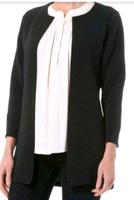 Only langer Cardigan schwarz verschluslos mit 7/8 Gr. S neu Berlin - Marienfelde Vorschau
