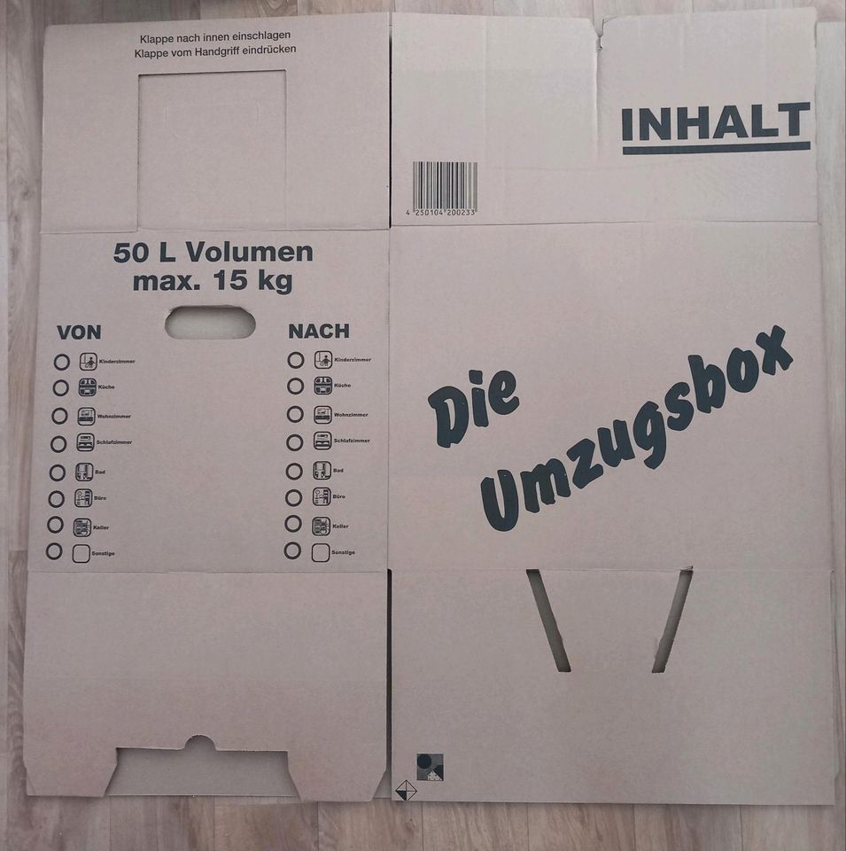 viele Umzugsboxen in Zittau