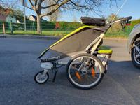 Fahrradanhänger Charriot Cougar mit Joggingrad Nordrhein-Westfalen - Weilerswist Vorschau