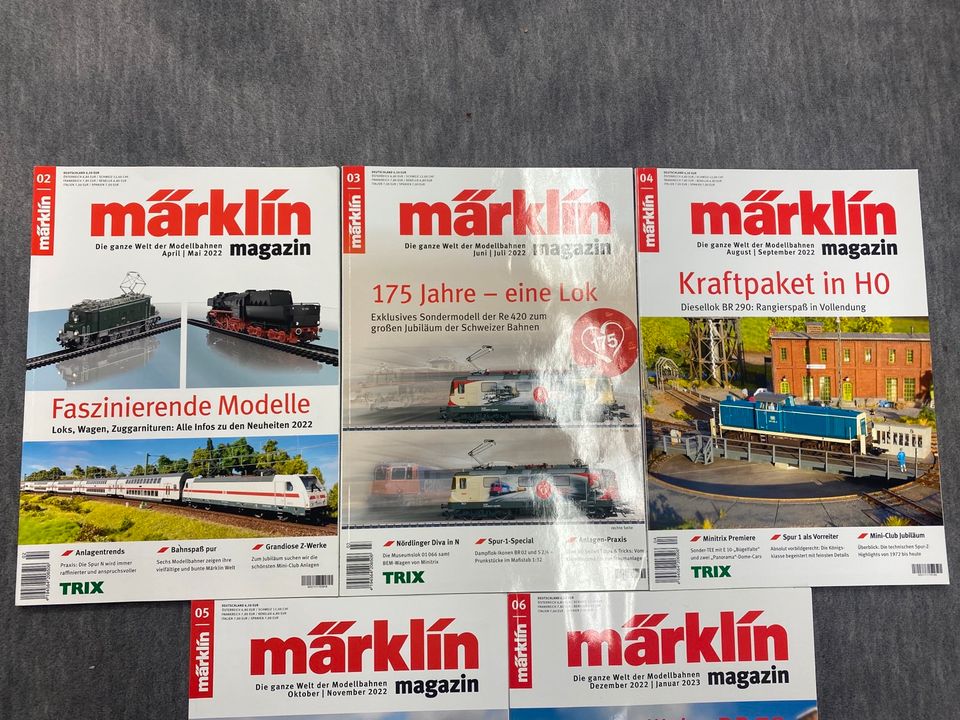 Eisenbahn Magazin/ Märklin Magazin in Inning am Ammersee