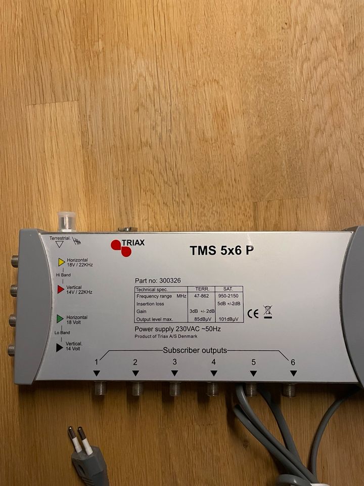 Triax TMS 5x6 P, Satelliten-Multischalter Multiswitch in Ahaus