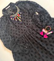 NA-KD Kleid Blusenkleid mit Polka Dot Gr. L / 40 Schwarz Bielefeld - Dornberg Vorschau