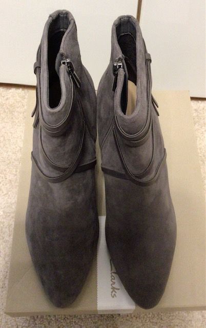 Stiefeletten, CLARKS, Calla Aster, grau, Gr. 40 in Leipzig