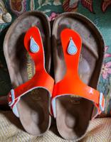 Birkenstock Zehentrenner, Sandalen,  Neon Hamburg-Nord - Hamburg Barmbek Vorschau