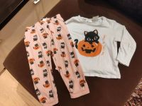 H&M Schlafanzug Langarm Gr. 98/104 Katzen Halloween Bayern - Windorf Vorschau