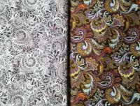 Stoff Paisley, 100% Baumwolle, Breite 145 cm Rostock - Lütten Klein Vorschau