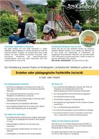 Erzieher oder pädagogische Fachkräfte (m/w/d) Kandern Wollbach Baden-Württemberg - Kandern Vorschau