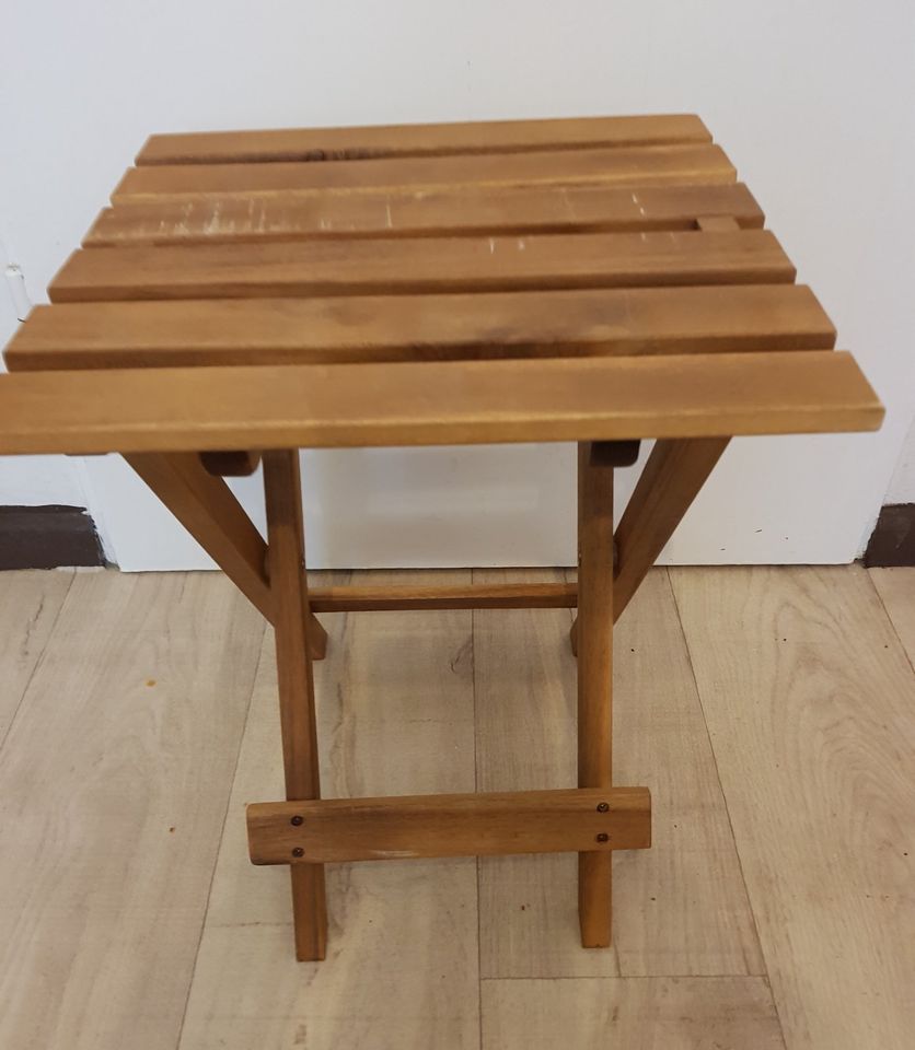 Beistelltisch Klapptisch Küchentisch Balkontisch Holz Tisch 45x30 in Berlin