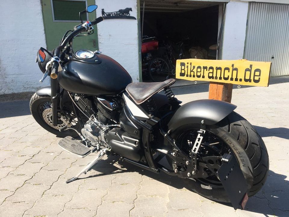 Yamaha XVS 1100 Classic* Black-Bobber - Umbau* Einzelstück* Top* in Süsel